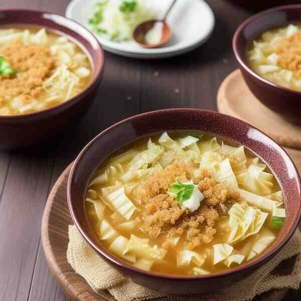 Щи кислые с томлёным приварком